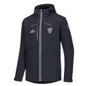 Veste SOFTSHELL3 Noir + Logo club