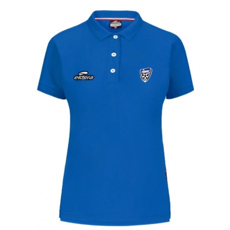 Polo Féminin CLASSICA Royal + Logo club